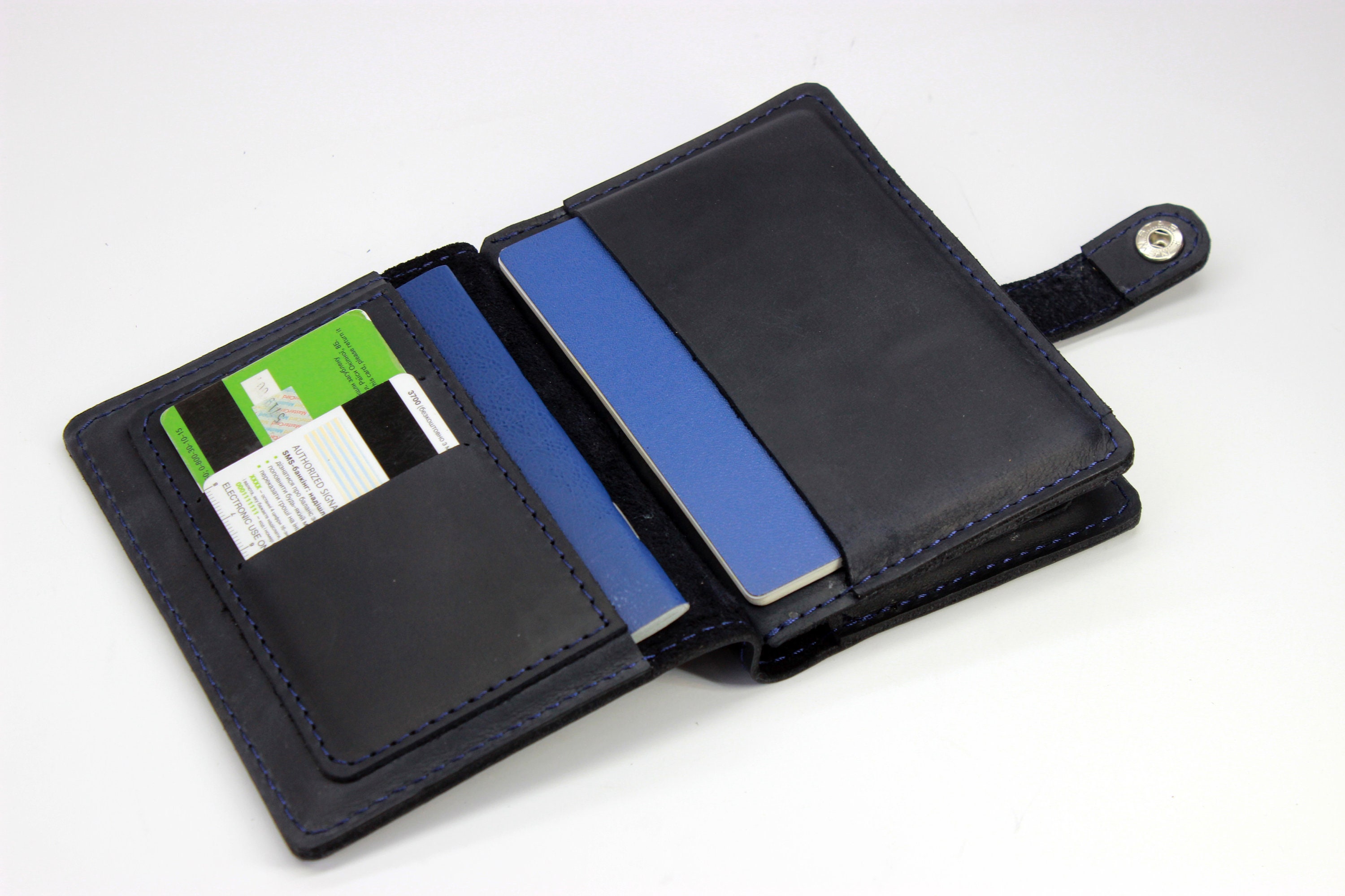 Personalized leather family 4 passport holder / family Etsy