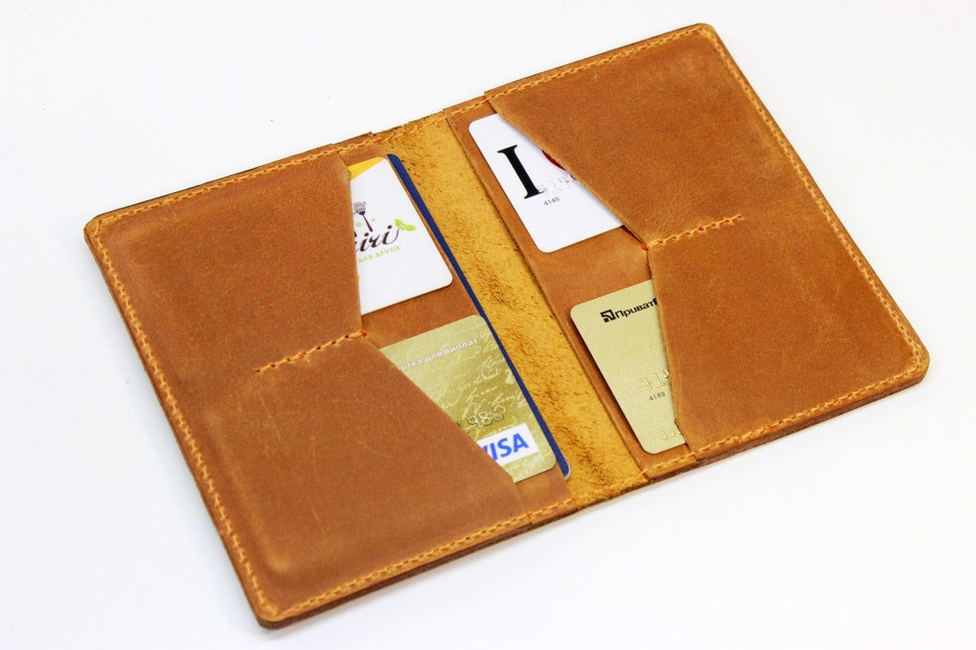 Double Passport Holder, Dual Passport Wallet, Holds Two Passports