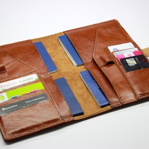 Estuche para pasaporte familiar, Viaje familiar, Cartera de viaje familiar, Pasaporte familiar, 4 portapasaportes, Pasaporte de cuero, Organizador de cartera, Estuche de viaje