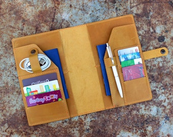 cartera de viaje familiar / billetera de viaje grande / billetera de viaje personalizada / cartera de viaje de hombres / cartera de viaje de las mujeres / diario de viaje / billetera del pasaporte / personalizado