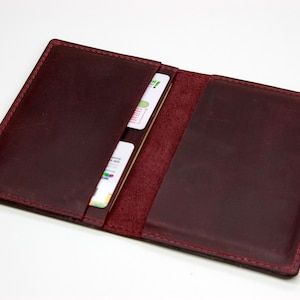 2 Titular del pasaporte, Monedero de viaje familiar, Cubierta de pasaporte del Sr. y De la Señora personalizada, cuero, pasaporte doble, titular del pasaporte familiar, dos pasaportes