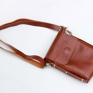 Leather crossbody bag, Leather mens small bag, leather mens cross body, bag waist pack, purse men, Festival pack, Street style bag