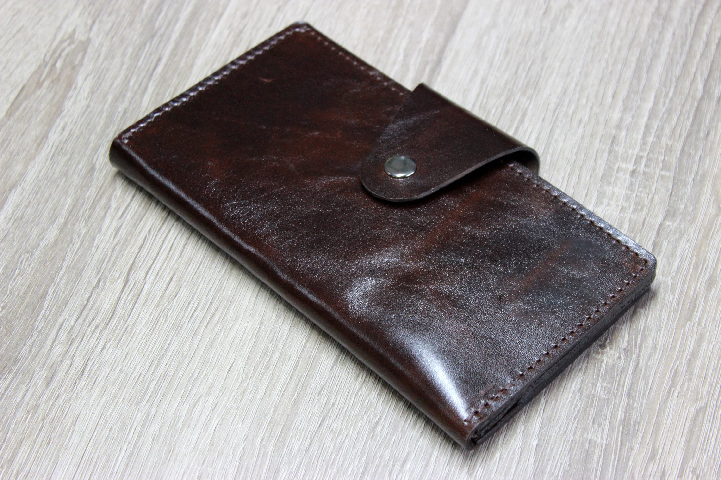 Full Grain Leather Cinnamon Women's Wallet Wallet Etsy