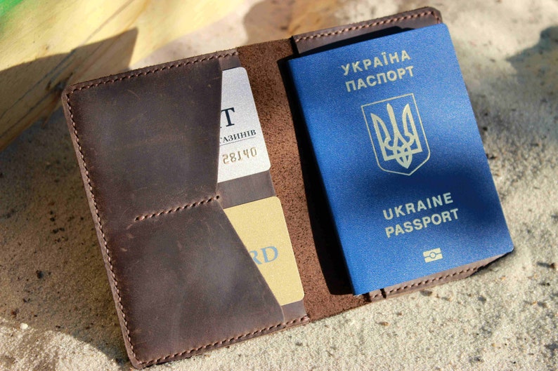 2 Passport Wallet Multiple Passport Holder Double Passport - Etsy UK