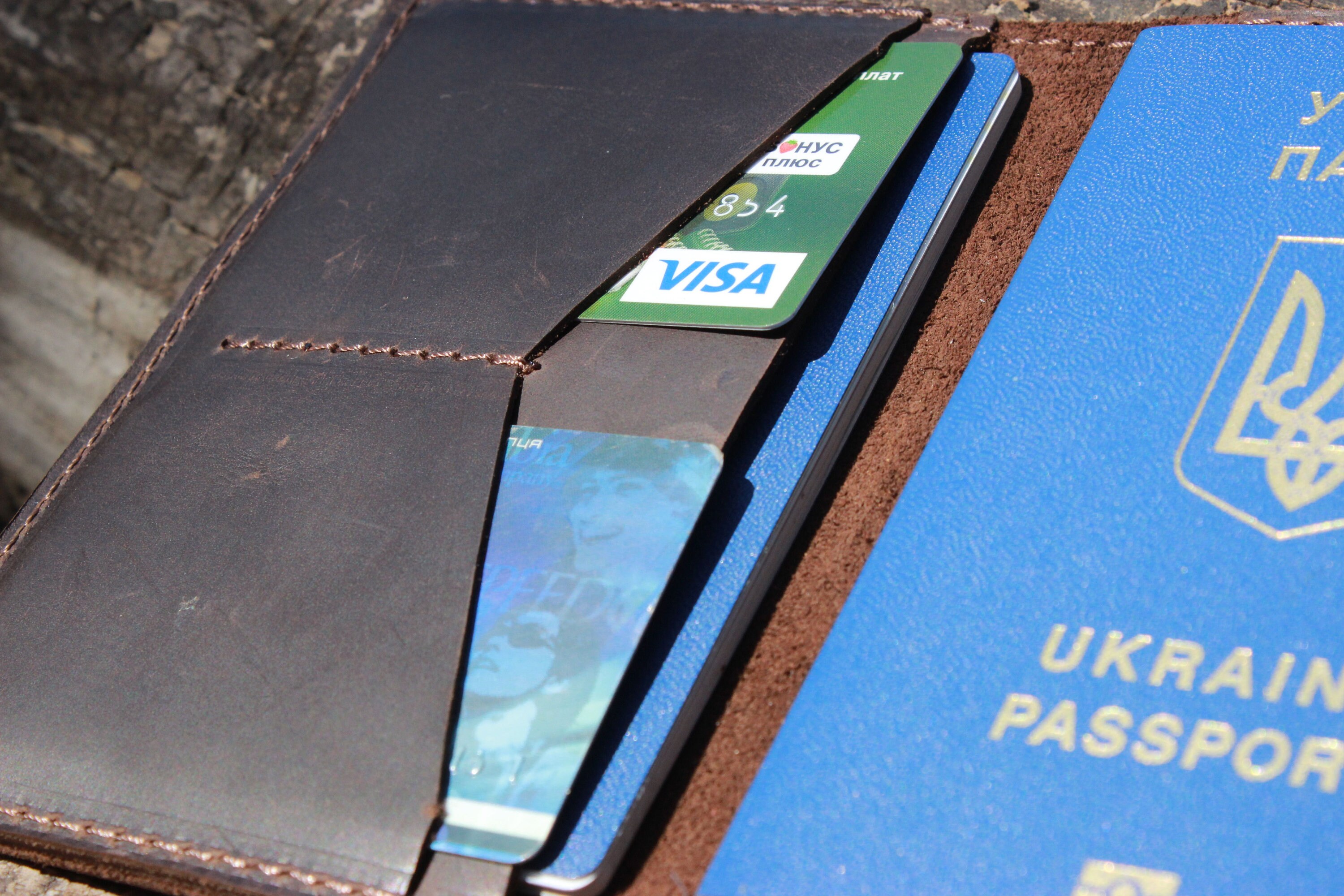 2 Passport Wallet Multiple Passport Holder Double Passport Etsy