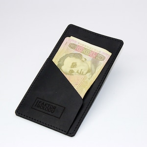 Leather bill holder, Check holder with Logo. Check presenter for restaurant, leather check presenter personalised, leather bill holder