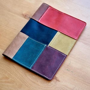 Leren notitieboekomslag, A5-notitieboekomslag, leren dagboekomslag, omslag reisnotitieboekje, A5-omslag, leren notitieboekomslag a4, notitieboekomslag a5