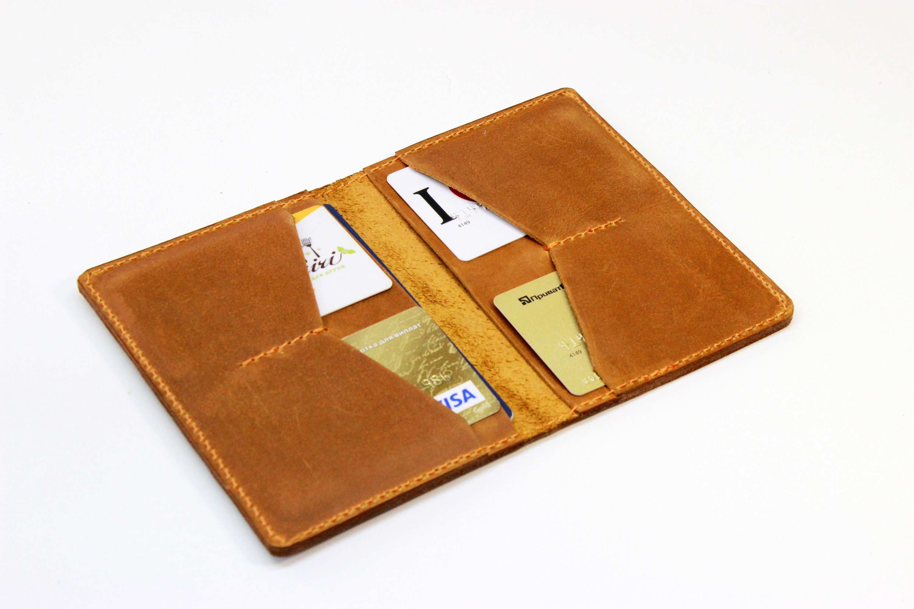 dual passport travel wallet