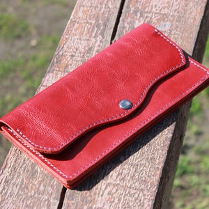 Monedero de cuero, cartera de cuero hecha a mano, cartera de damas, cartera de cuero para mujeres, cartera personalizada, cartera delgada, cartera de mujeres, cartera personalizada