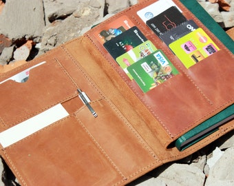 Personalized Leuchtturm1917 Notebook Cover, leather cover for A5 Leuchtturm 1917 Medium Size Bullet Journal cover