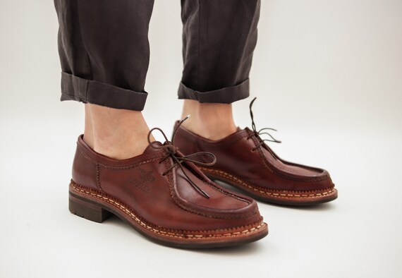 Leather Brown Boots Yuketen Heschung Handmade Etsy