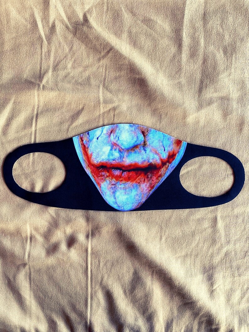 Joker Heath Ledger Face Mask,joker Patten Washable and Reusable 100