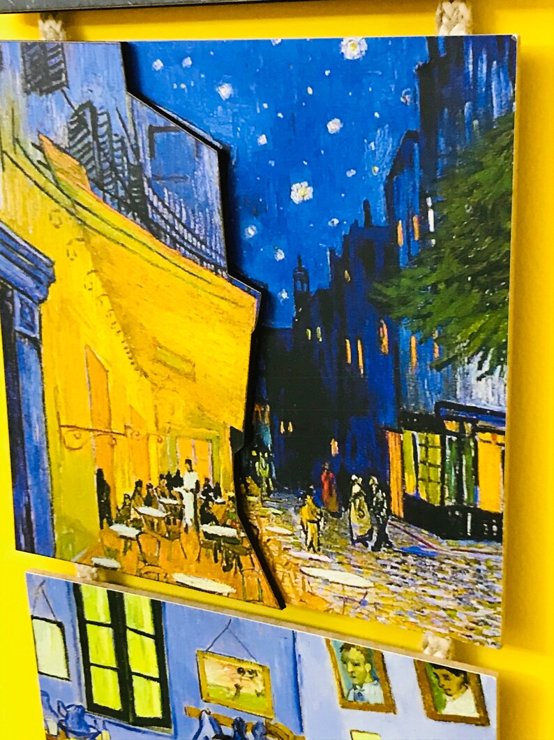 3D Embossed Wall Hanging Home Decor Printing Poster Wood Art Etsy