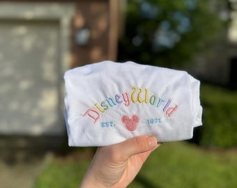 Disney World T-Shirt, Gift for Her, Vacation T-Shirt, Mickey Shirt, Minnie Mouse, Personalized, Disney World, Disney