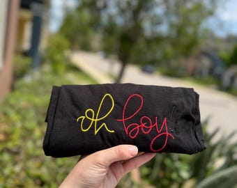 Oh Boy, Gift for Her, Mickey Mouse T-Shirt, Mickey Shirt, Minnie Mouse, Magic Kingdom, Personalized, Disney World, Disney