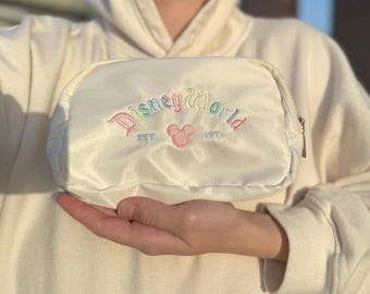 Bolsa DisneyWorld, Riñonera, Mickey Mouse, Disneyland, Personalizada, Parques Disney