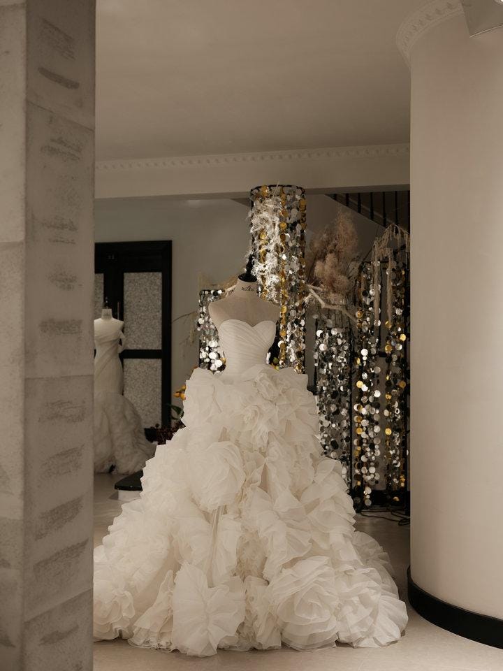 Fairy wedding gown, Premium wedding dress, Personalized bridal robes