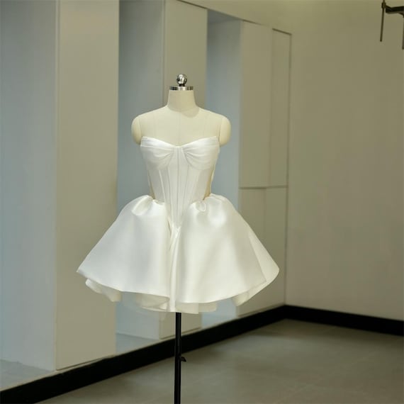 second wedding dress mini 50 Best Short Wedding Dresses: Simple, Unique, Sleeves & More