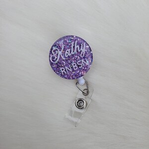Customized Nurse badge reel, RN badge reel, custom badge reels, nurse badge reel, badge reels, custom nurse gift, nursing badge reel