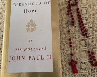 First edition of Crossing the Threshold of Hope by His Holiness John Paul II