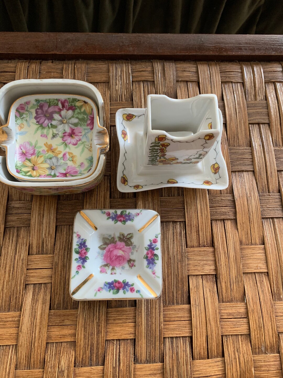 Vintage Ashtrays Etsy