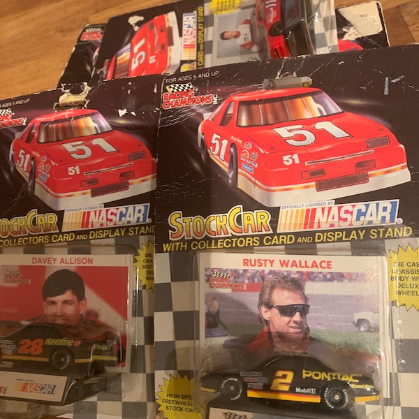 5 Vintage Nascars