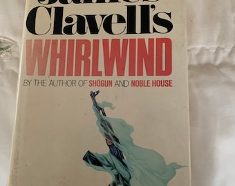 First Edition 1986 Whirlwind by James Clavell