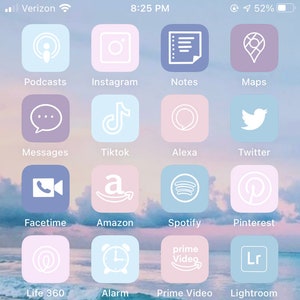 pix Aesthetic Pink Amazon Alexa Logo etsy