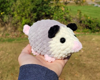 Crochet Opossum Plush