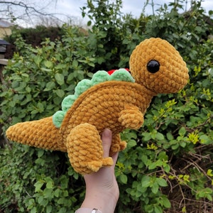 Crochet Taco T-rex Dinosaur Plush Stuffed Animal