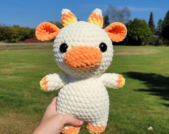 Crochet Cow Plush