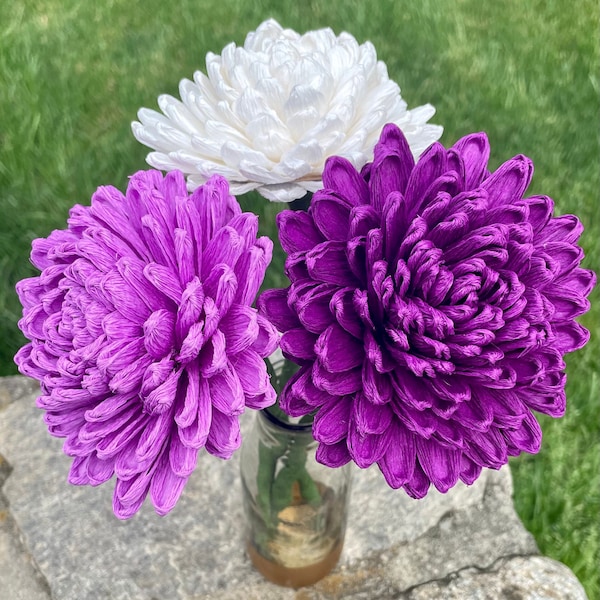 Artificial Mums Etsy