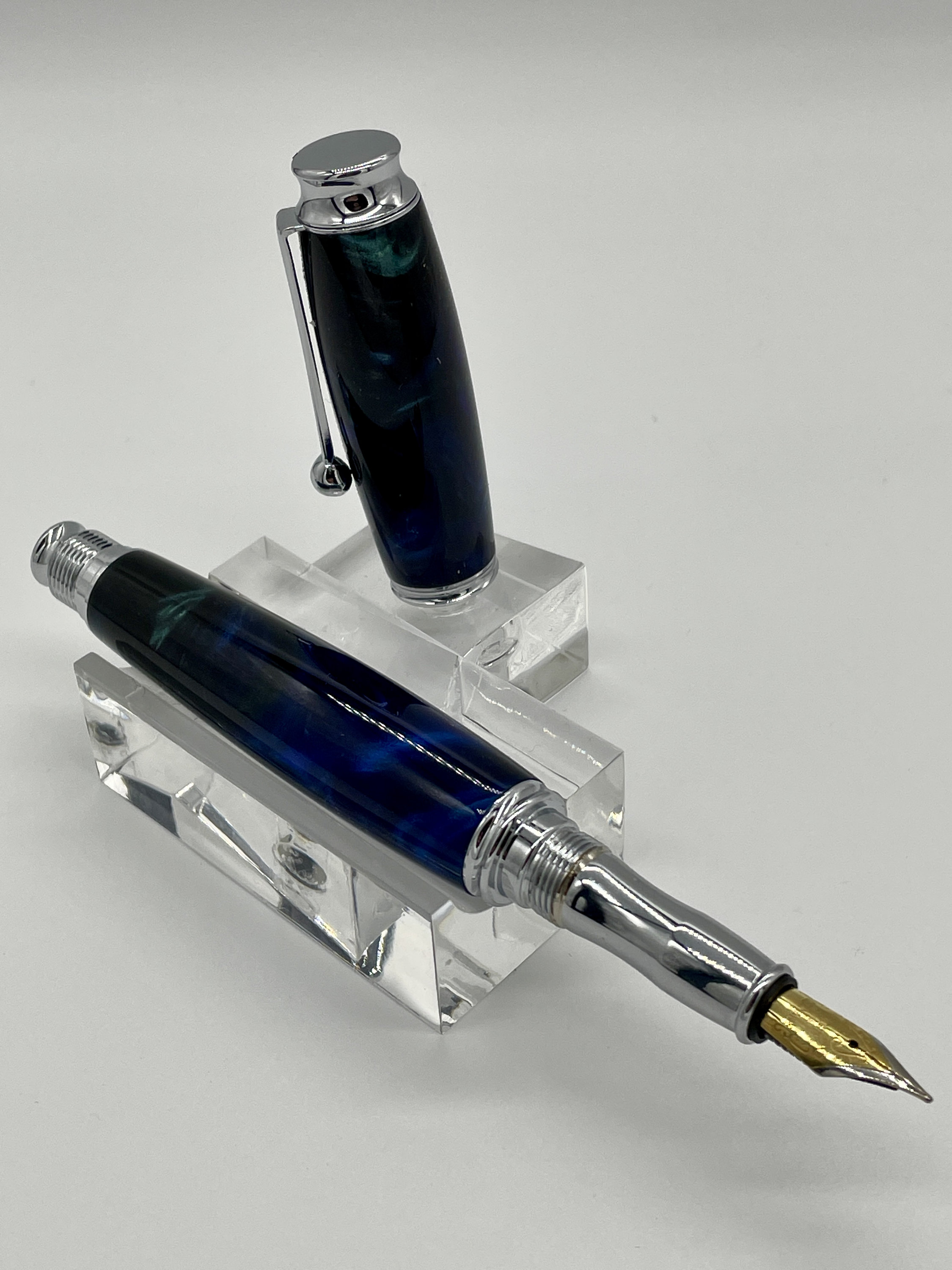 Rollerball and Fountain pen set Etsy