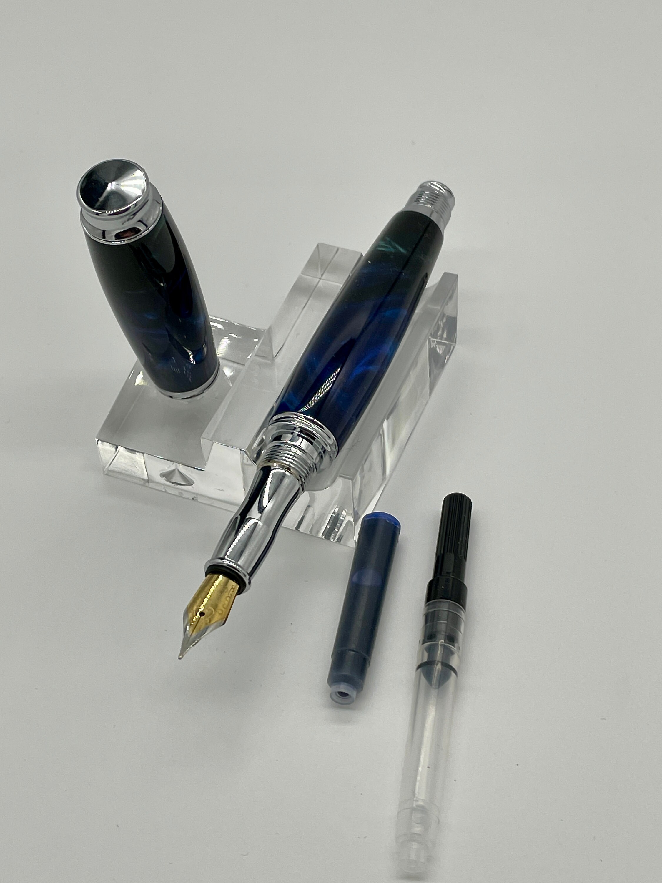 Rollerball and Fountain pen set Etsy