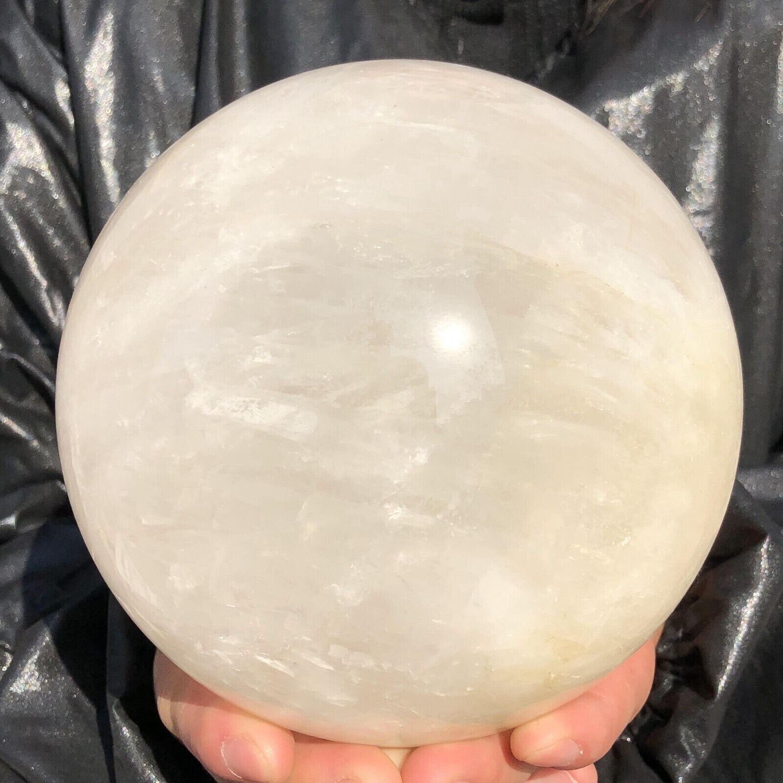 Large Clear Quartz Crystal Spheres Highquality Handcrafted Etsy