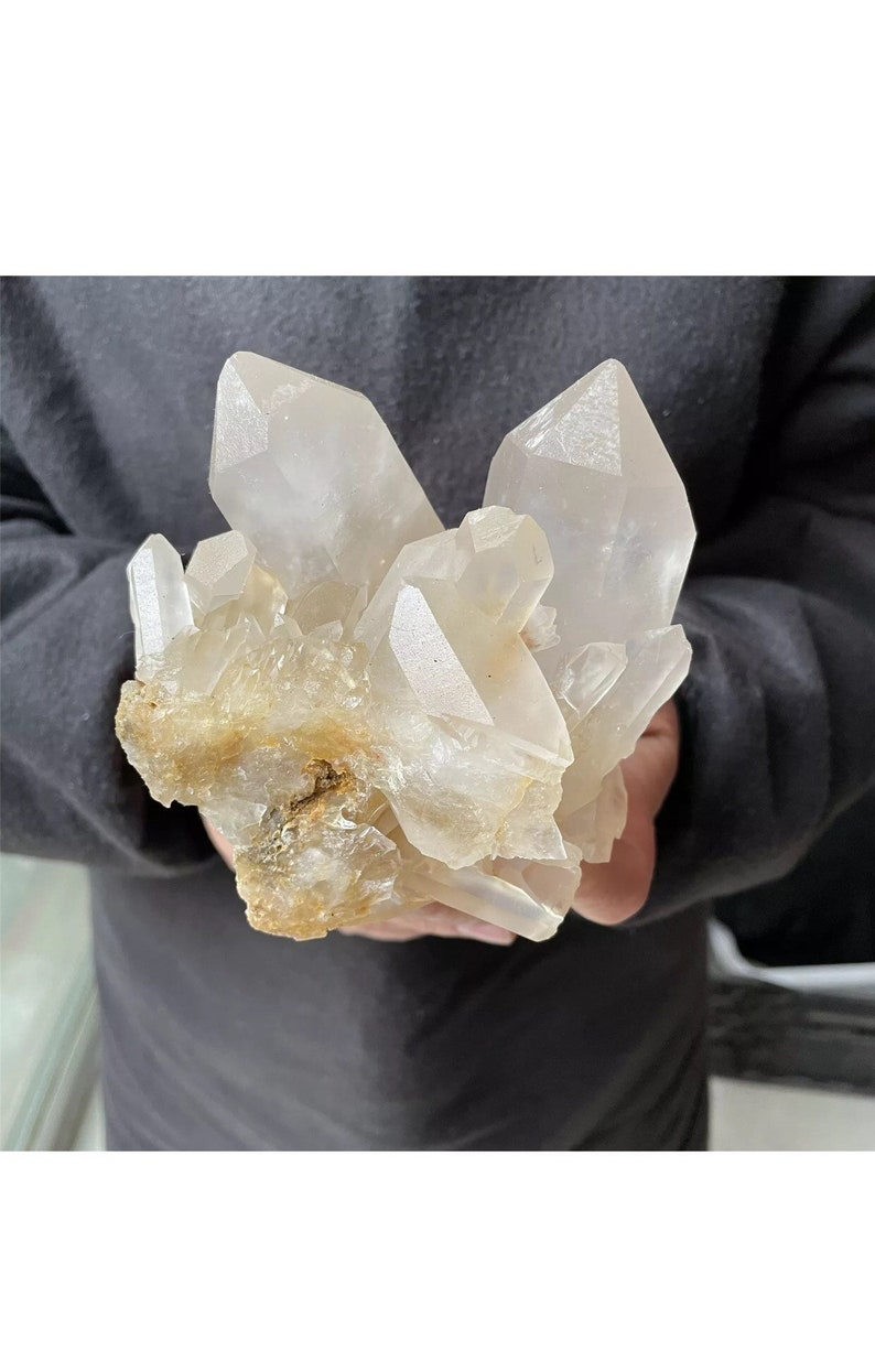Clear quartz crystal, Tibetan quartz, Clear quartz cluster