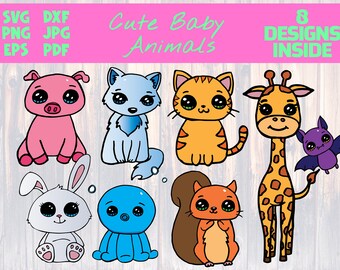 Cute Baby Animals Cute Animals SVG Baby Animals SVG Bundle - Etsy Cute Baby Animals Cute Animals SVG Baby Animals SVG Bundle - Etsy