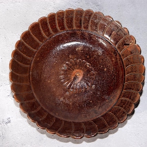 江戸前期　志野織部　皿　骨董品　アンティーク 江戸前期 志野織部 皿 骨董品 アンティーク