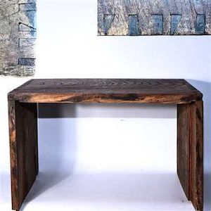 Japanischer Antiker Niedriger Holztisch Handgefertigte Schreinerei WO404