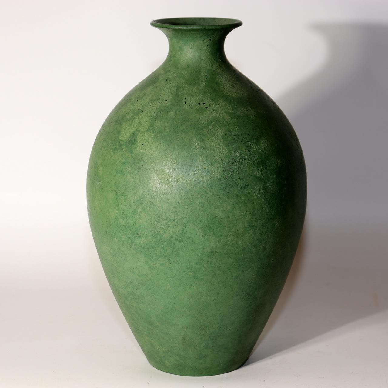 工芸品 Japanese Bronze Glazed Vase with Handles Japanese Bronze Vase - Etsy