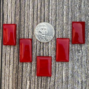 Cts 85.60 Red Rosarita | { PZ=578} |Cabochon | Gemstone | Cab | Polished Stone