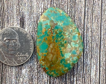 Cts 44.50 Royston Turquoise {PZ-454} Cabochon | Gemstone | Cab | Polished Stone