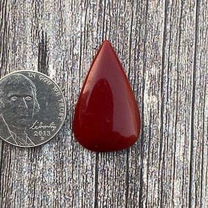 Cts16.95 Red Rosarita | { PZ=468} |Cabochon | Gemstone | Cab | Polished Stone