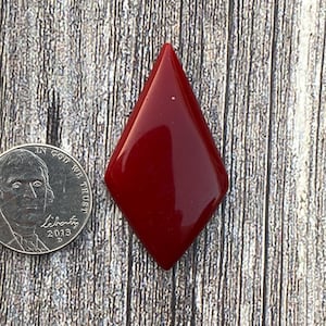 Cts 28.55 Red Rosarita | { PZ=466} |Cabochon | Gemstone | Cab | Polished Stone