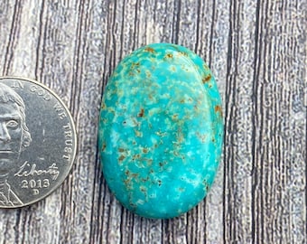 Cts26.15 Royston Turquoise {PZ-397} Cabochon | Gemstone | Cab | Polished Stone