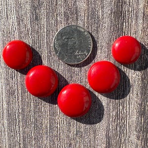 Cts 77.80 Red Rosarita | { PZ=691} |Cabochon | Gemstone | Cab | Polished Stone