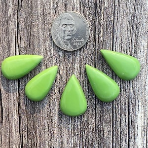 Cts 58.90 Green Rosarita | { PZ=604} |Cabochon | Gemstone | Cab | Polished Stone