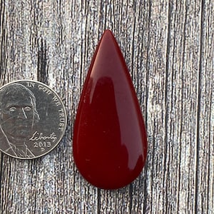 Cts 30.25 Red Rosarita | { PZ=469 } |Cabochon | Gemstone | Cab | Polished Stone