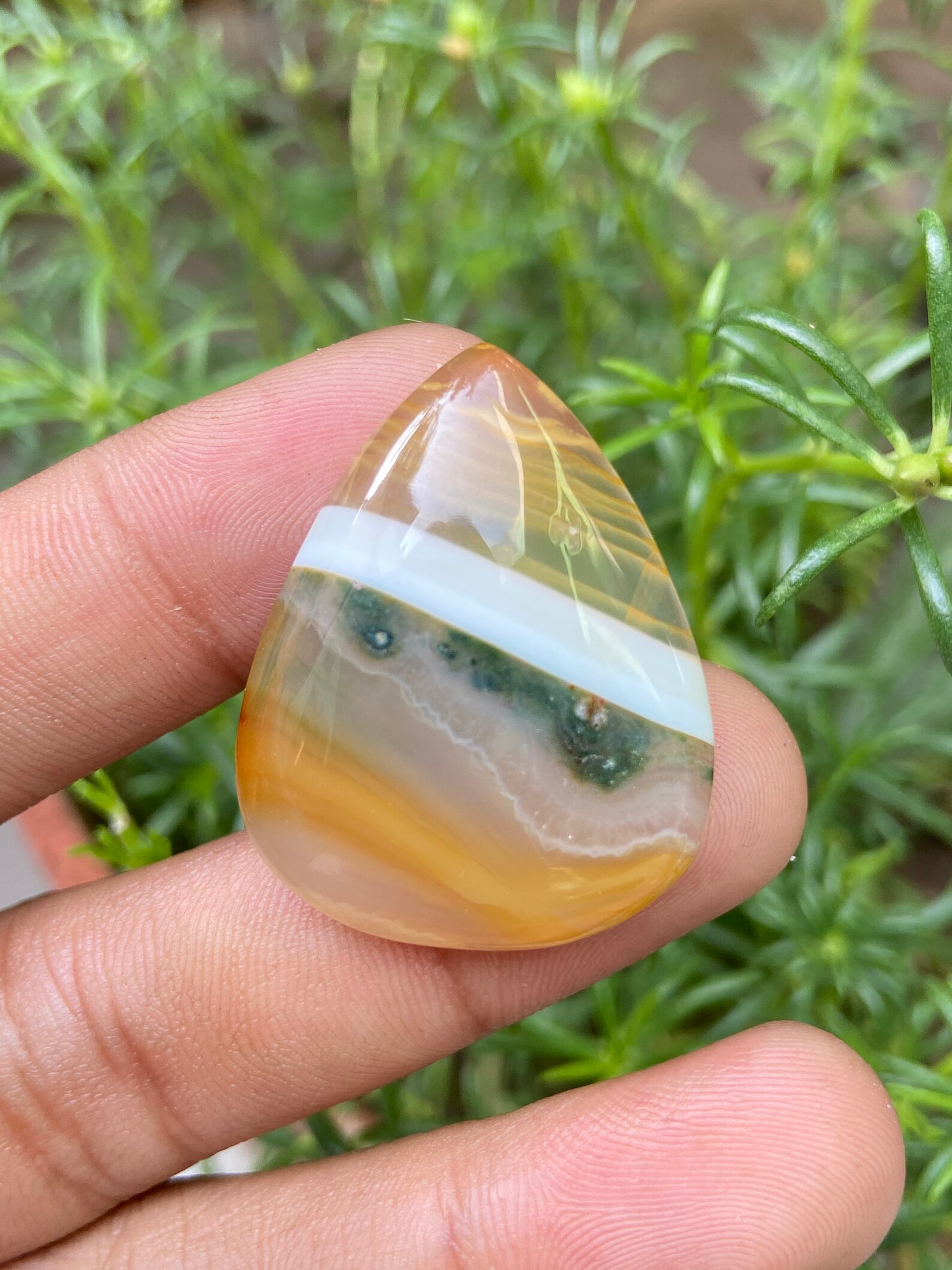 Very Rare Carnelian Plume Agate Gemstone AAA Quality Plume Etsy