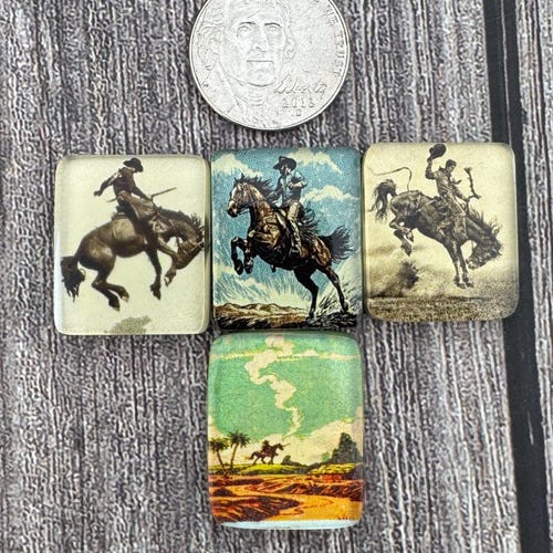 Dublety Cowboy South West Picture Cabs | Kaboszon | Kamień szlachetny | Kabos | Polerowany kamień